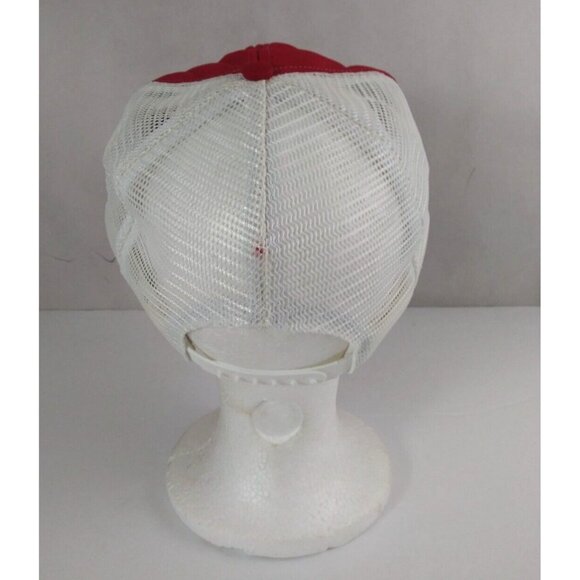 Vintage NL McCullough Embroidered Mesh Back Trucker Hat Snapback Baseball Cap - Picture 4 of 7
